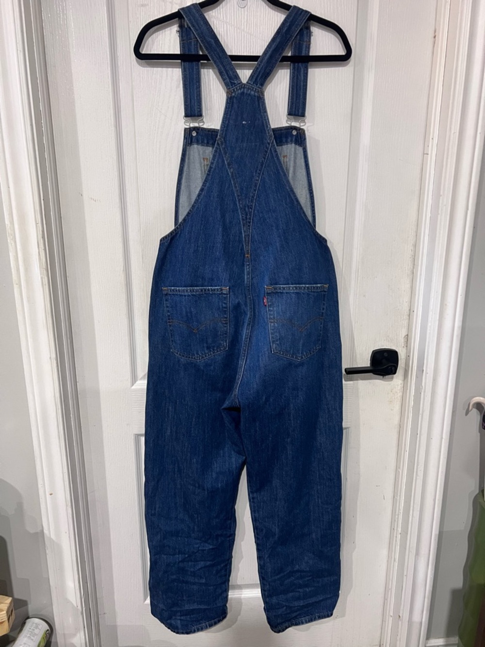 SOLD! Levi's Women Vintage Denim Jean Overalls XL - Picture 13 of 16